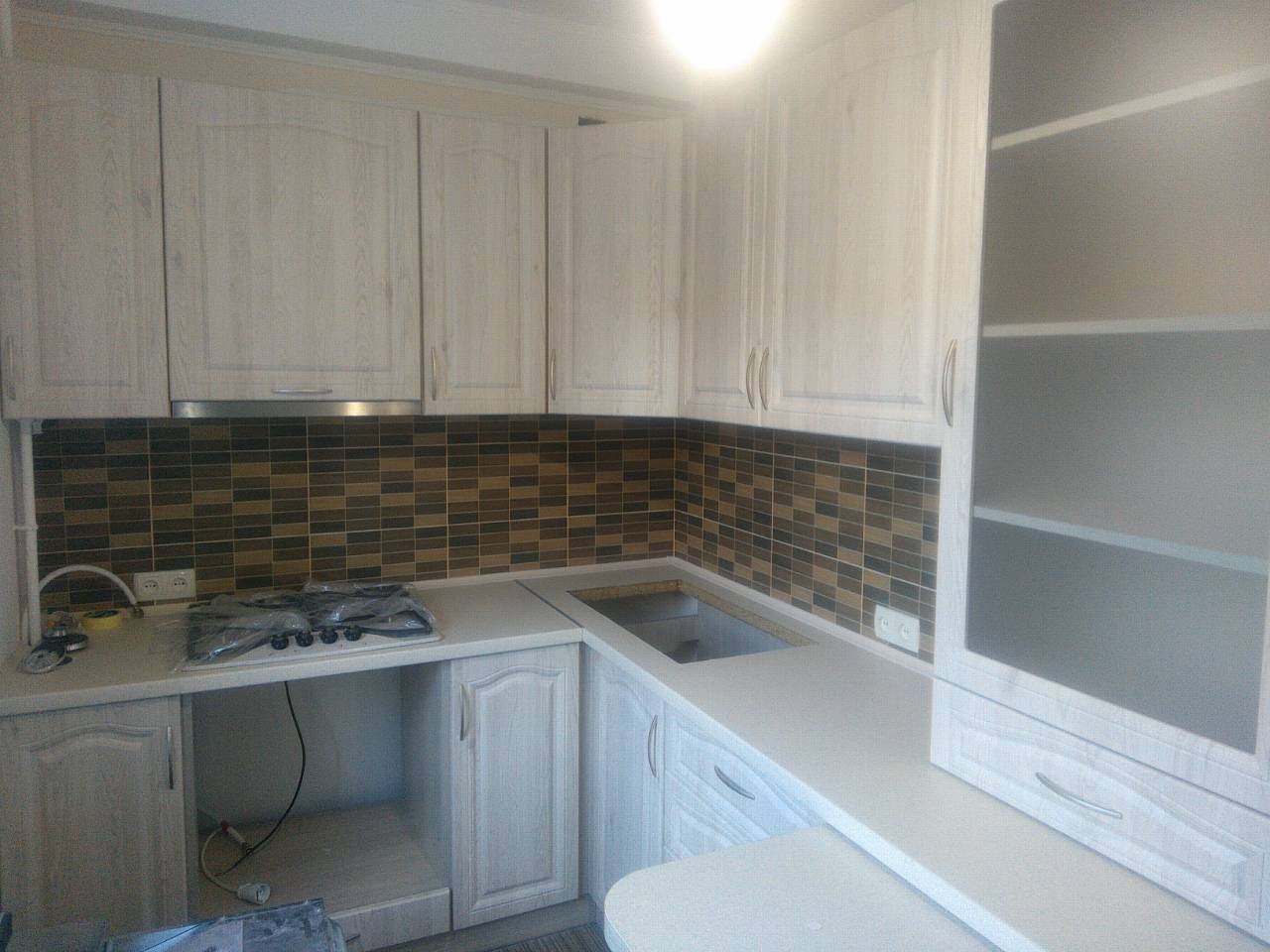 Set of kitchen modules - kitchen with MDF facade