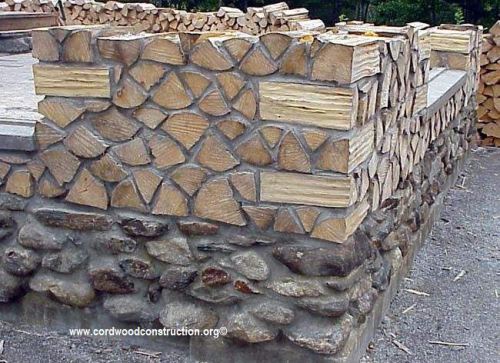Firewood is a building material.
