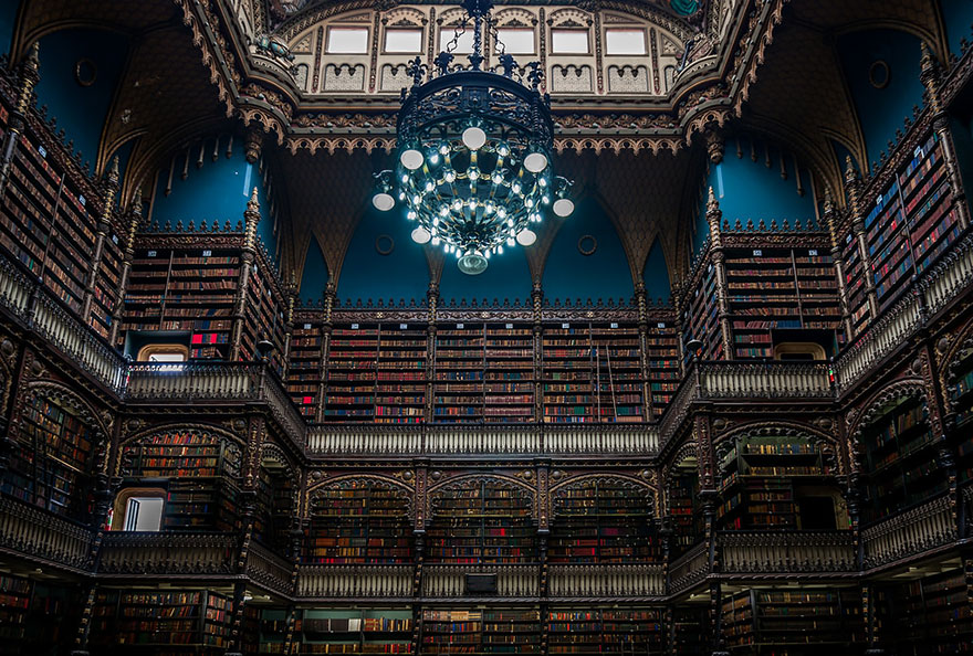  Библиотека Недвижимость Gabinete Portugues Де Leitura, Рио-де-Жанейро, Бразилия (3/155)